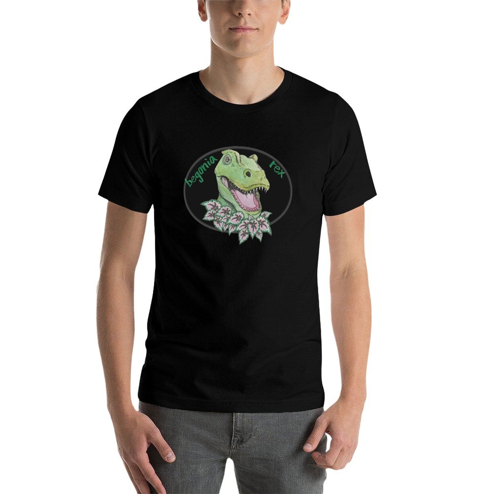 เสื้อยืดลายทีเร็กซ์เบโกเนีย เส - Begonia Rex บทวิจารณ์และราคา